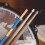 2 Pairs Wooden Rod Frame Drum Brushes Sticks Replacement For Jazz Folk Blue 11