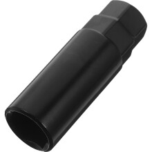 2Pcs Spline Lug Nut Removal Socket Black Steel Lightweight Car Tool