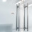 1Paar Minimalistisch Wit Acryl Push Pull Bord Zelfklevend Voor 6
