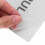 1Paar Minimalistisch Wit Acryl Push Pull Bord Zelfklevend Voor 8