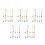 25Pcs Kids Mask Lanyards Durable Polyester Adjustable Neck Holder 10
