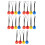20 Pcs Flat Cone Soccer Training Equipment For Skills Practice 6