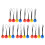 20 Pcs Flat Cone Soccer Training Equipment For Skills Practice 5