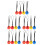20 Pcs Flat Cone Soccer Training Equipment For Skills Practice 9