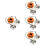 4 Sets Tingsha Cymbals Bell For Buddhist Meditation Yoga 8