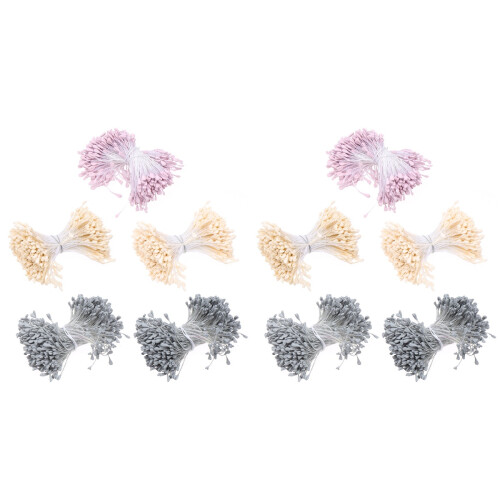 10 Pcs Handmade Flower Stamens For Artificial Flowers And Scrapbooks 1