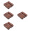 4Pcs Wooden Phone Stand Holder For Mobile Tablet 9