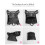 Lightweight Nylon Cycling Backpack, Foldable, 392g, Black 12