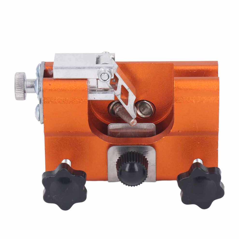 Hand Cranked Chainsaw Sharpening Kit 3Pcs Grinder Heads For 6-20 Inch Chainsaws 7631353619491