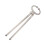 Stainless Steel Cow Nose Plier 41x11cm Automatic Locking Bull Cattle Ring 8