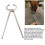 Stainless Steel Cow Nose Plier 41x11cm Automatic Locking Bull Cattle Ring 4
