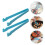 2Stk Multifunktionale Lebensmittelhalter Steak Nylon Backzange 10