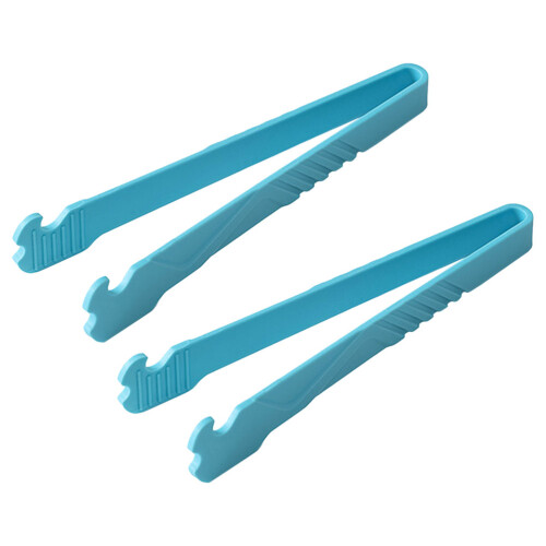2Stk Multifunktionale Lebensmittelhalter Steak Nylon Backzange 2