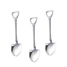 3 Metall Rührer Löffel Mini Kaffeelöffel Utensilien Silber