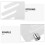 Raindrops Tag Record Storage Rack 22,00x21,00x0,50 Cm Transparent 8