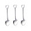 3 Metall Rührer Löffel Mini Kaffeelöffel Utensilien Silber 10