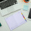 Draagbare Koffiekleurige Agenda Notepad Voor Kantoor En 10