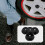 4Pièces Caches Moyeux Auto ABS Compatibles Pour Usage 7