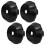 4Pièces Caches Moyeux Auto ABS Compatibles Pour Usage 5