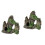 2Pcs Resin Aquarium Decor Multi- Tank Ornament Safe Durable 4