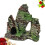2Pcs Resin Aquarium Decor Multi- Tank Ornament Safe Durable 9