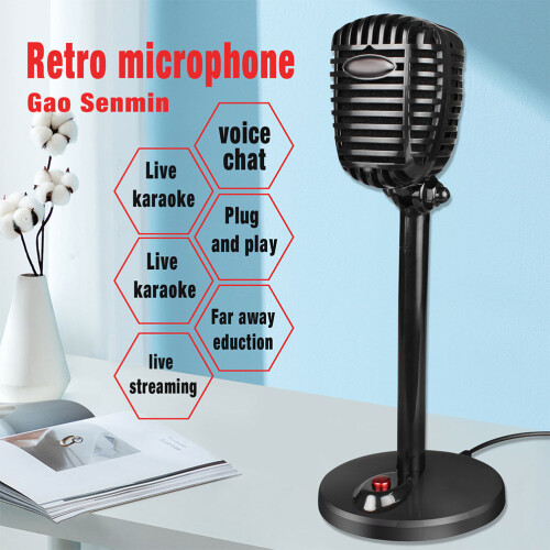 Rotierendes USB-Mikrofon Für PC-Podcast, Chat Besprechung 2