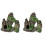 2Pcs Resin Aquarium Decor Multi- Tank Ornament Safe Durable 2