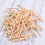 Golf Tees Beige Holz 100St 3,3x0,4x0,4in 9