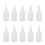 20 Spitze Flasche Wiederverwendbare Durchsichtige Pigment 5