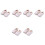12 Mini Holzschuhe Deko Ohne 8
