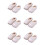 12 Mini Holzschuhe Deko Ohne 3