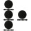 32 Pcs Mandala Dotting Pads Round Painting Drawing Boards 9