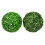 2Stk Runde Grüne Faux-Topiary-Kugeln Für Und Garten 1