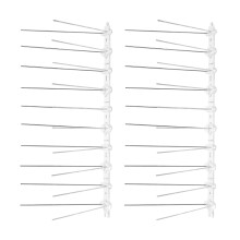 10 Pcs Stainless Steel Bird Spikes Kit For Woodpecker Pigeon Starling 11Cm