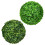 2Stk Runde Grüne Faux-Topiary-Kugeln Für Und Garten 9