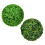 2Stk Runde Grüne Faux-Topiary-Kugeln Für Und Garten 7