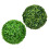 2Stk Runde Grüne Faux-Topiary-Kugeln Für Und Garten 11