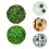 2Stk Runde Grüne Faux-Topiary-Kugeln Für Und Garten 3