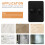6Pcs Waterproof ABS Razor Holder Adjustable Self Adhesive Shower Hooks 11