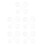 25 Pcs Acrylic Hexagon Quilting Templates For Diy Sewing Projects 4