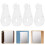 20Pièces Clips Support Verre Pour Montage Facile À Domicile 6