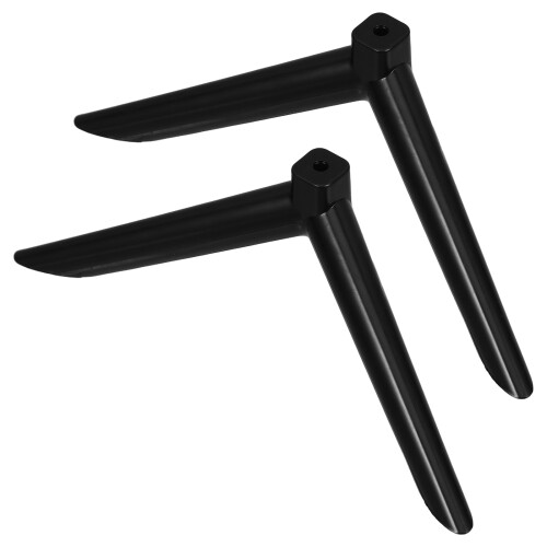 5Paires Base Stand TV Stable Noir Pour Usage 1