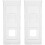 2Pcs Wall Mount Curling Iron Holder Styling Tool Organizer 4