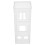 2Pcs Wall Mount Curling Iron Holder Styling Tool Organizer 2
