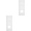 2Pcs Wall Mount Curling Iron Holder Styling Tool Organizer 5