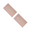 2Pcs Stainless Steel Reserved Table Signs Rose Gold 9