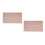 2Pcs Stainless Steel Reserved Table Signs Rose Gold 4