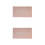 2Pcs Stainless Steel Reserved Table Signs Rose Gold 5