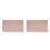 2Pcs Stainless Steel Reserved Table Signs Rose Gold 7