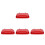 4Pcs 30L Outdoor Trash Can Lid Replacement Heavy Duty Waste Bin Cover 7